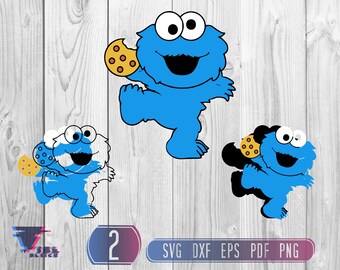 Download Cookie Monster Svg Etsy