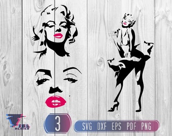 Marilyn Monroe Svg Etsy