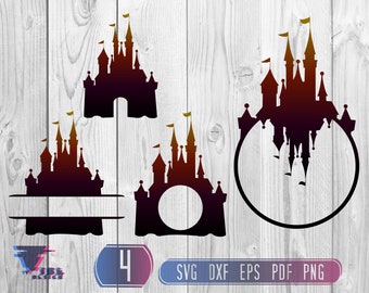 Disney Castle Logo Etsy