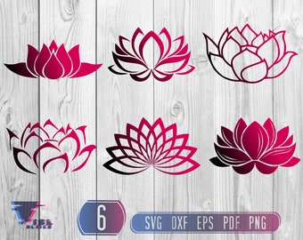 Download Lotus Mandala Svg Etsy