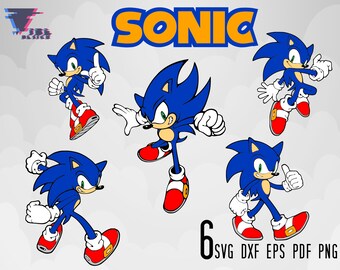 Download Sonic Svg Etsy