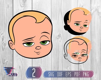 Boss Baby Svg For Cricut Etsy