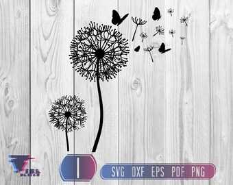 Free Free 338 Butterfly Dandelion Svg SVG PNG EPS DXF File