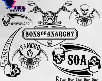 Download Sons Of Anarchy Svg Etsy