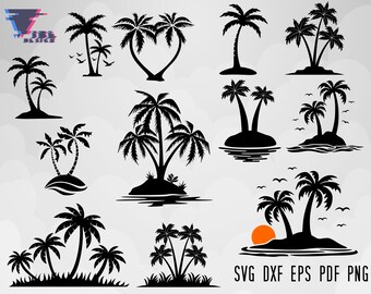 Download Palm Tree Svg Etsy