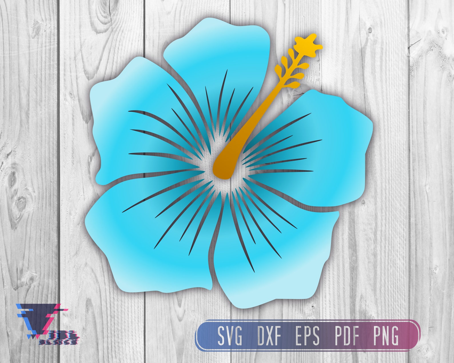 Hawaiian Flowers Svg Hawaiian Flower Svg Hibiscus Svg | Etsy