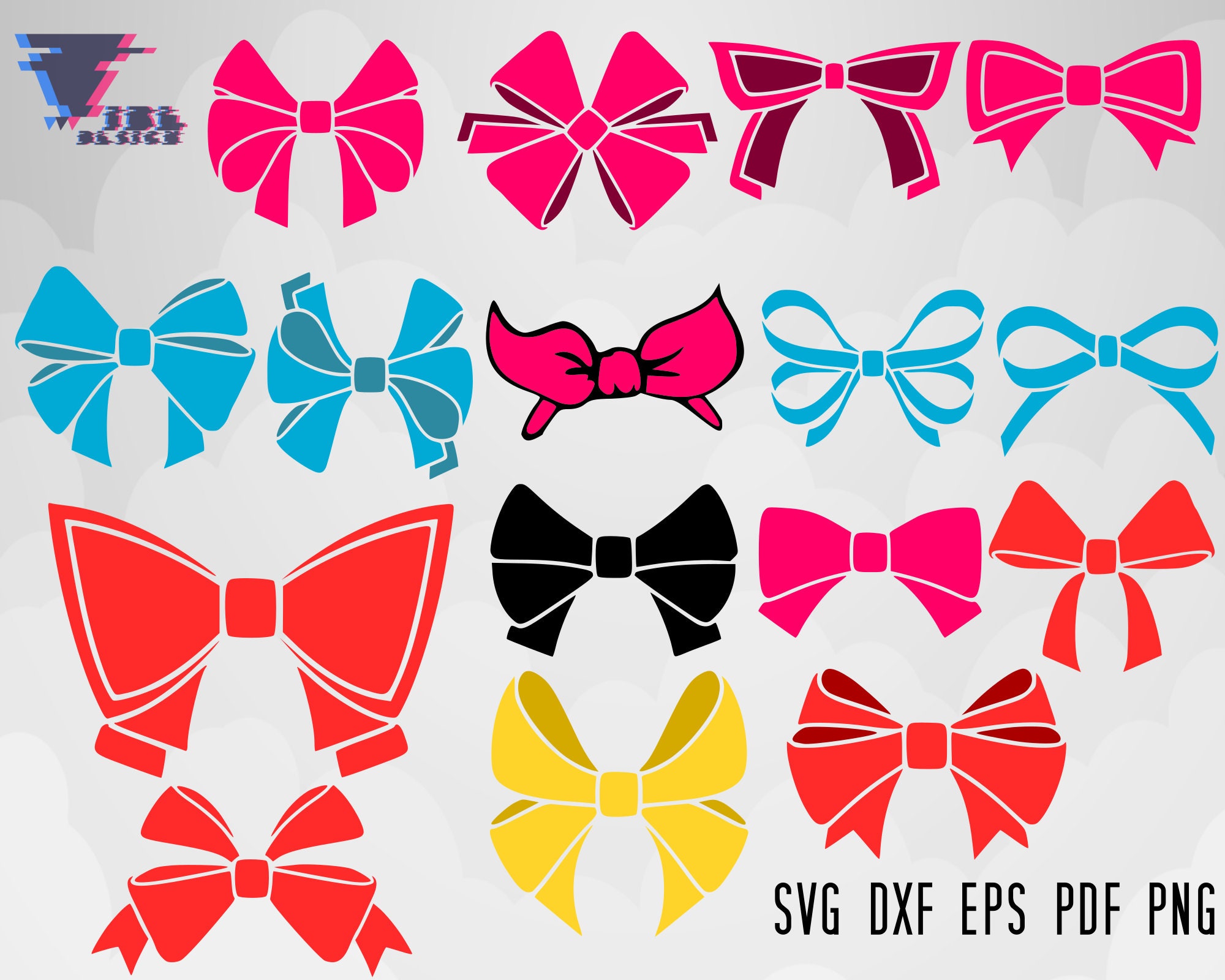Download Hair Bow Svg Bundle Hair Bow Svg Files For Cricut Bow Tie ...