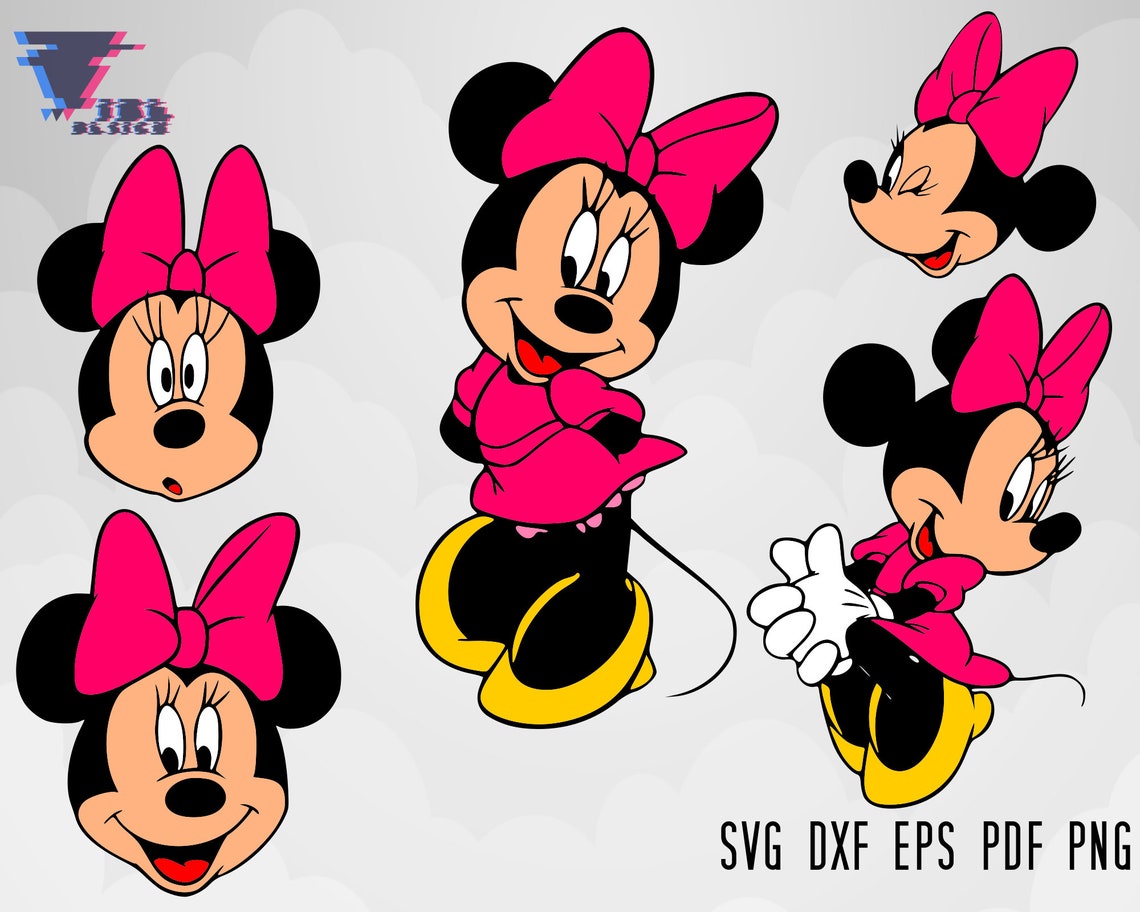 Minnie Mouse Svg Minnie Svg Disney Svg Minnie Mouse Disney  Etsy