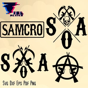 Download Sons Of Anarchy Svg Etsy
