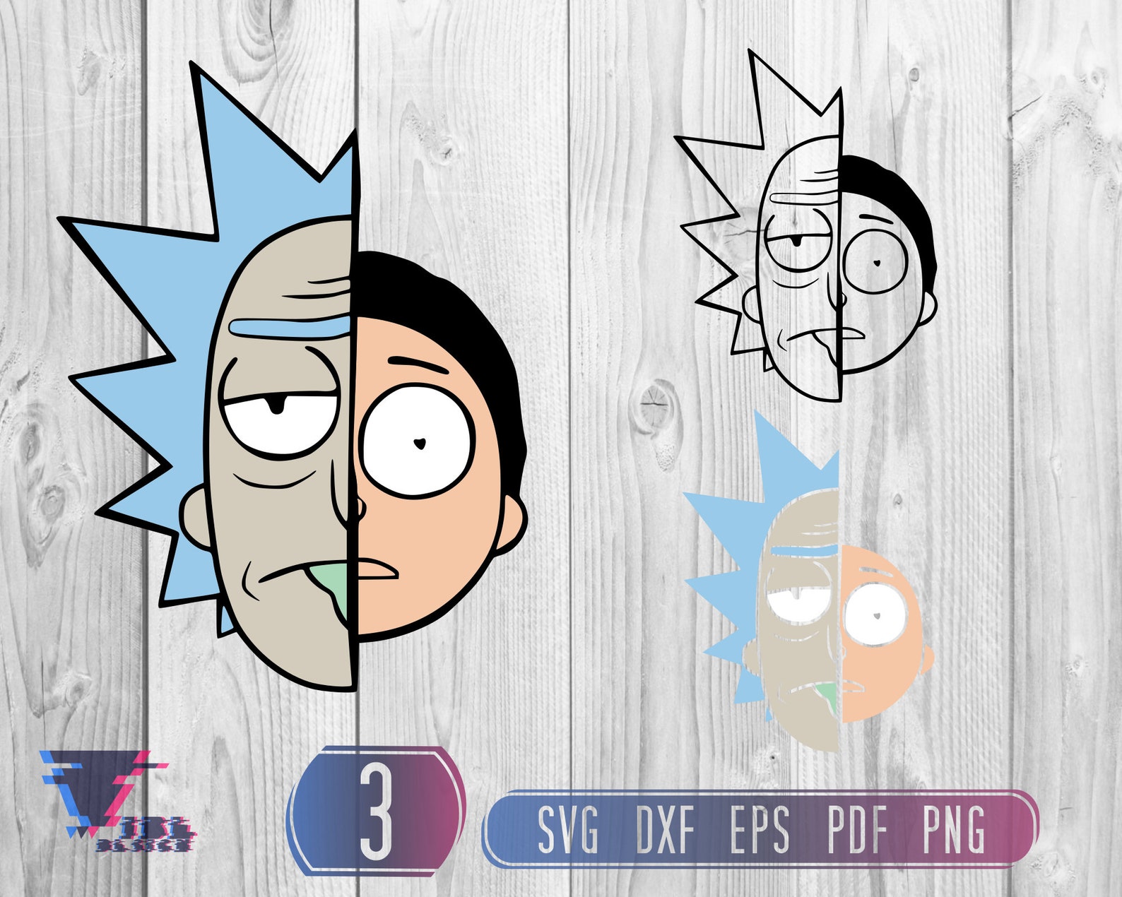 Free Free Rick And Morty Layered Svg 391 SVG PNG EPS DXF File