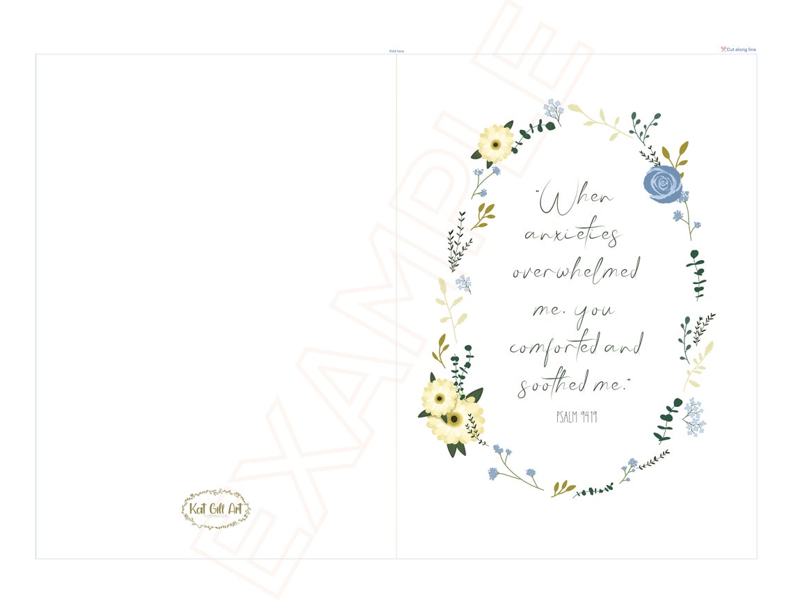 JW Sympathy Card Pdf, Printable Card, Jehovah's Witness Card, Pdf Print ...