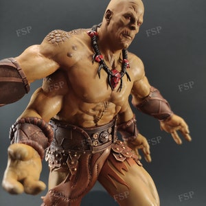 Goro Mortal Kombat 3D printed and hand painted figure image 2