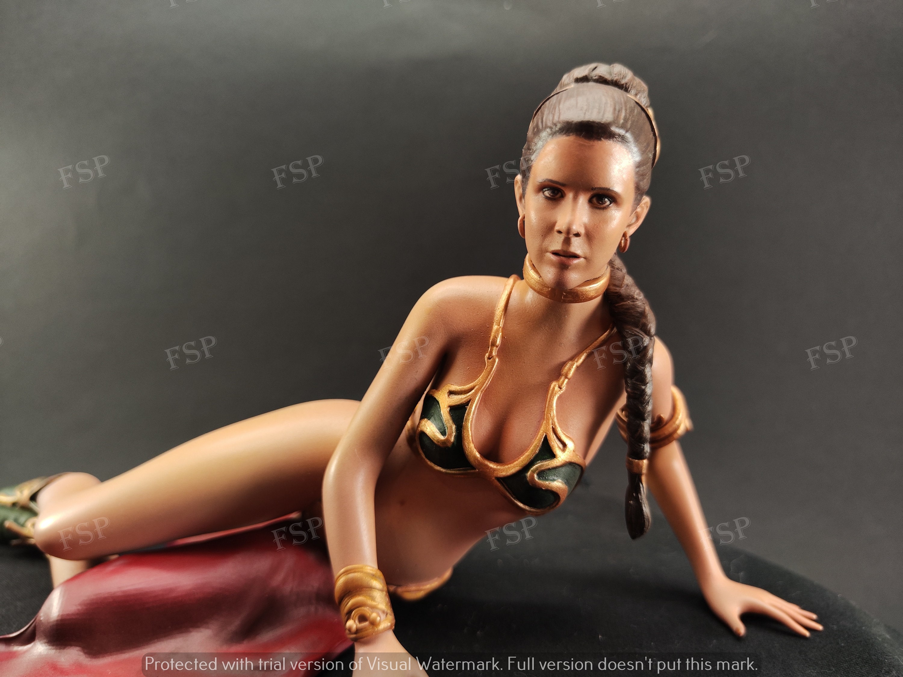 Princess Leia Star Wars 3D Printed and Hand Painted Figure - Etsy Singapore