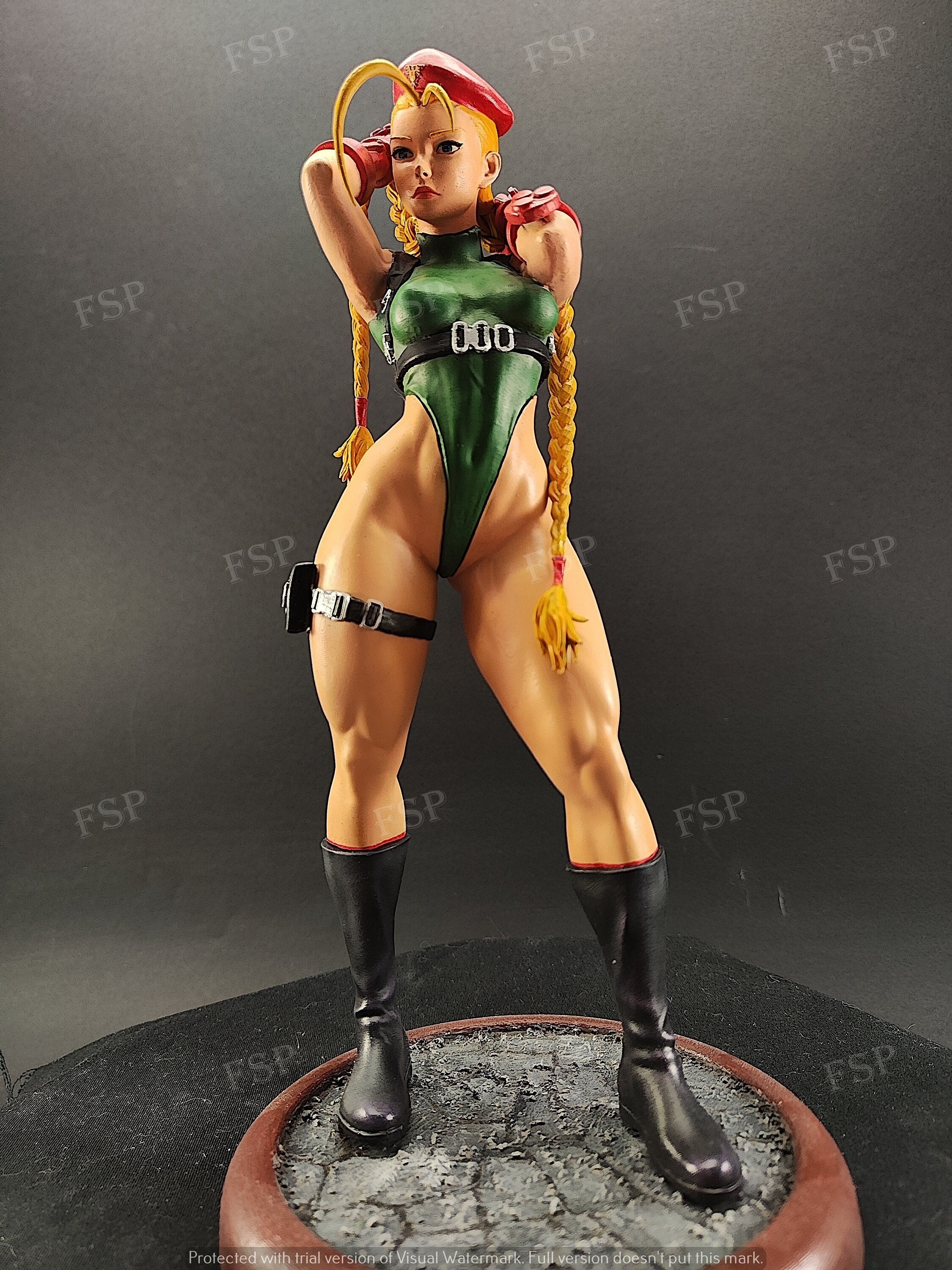 Cammy White Street Fighter 6 Fanart figure