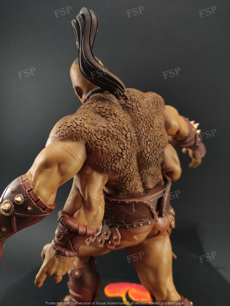Goro Mortal Kombat 3D printed and hand painted figure image 7