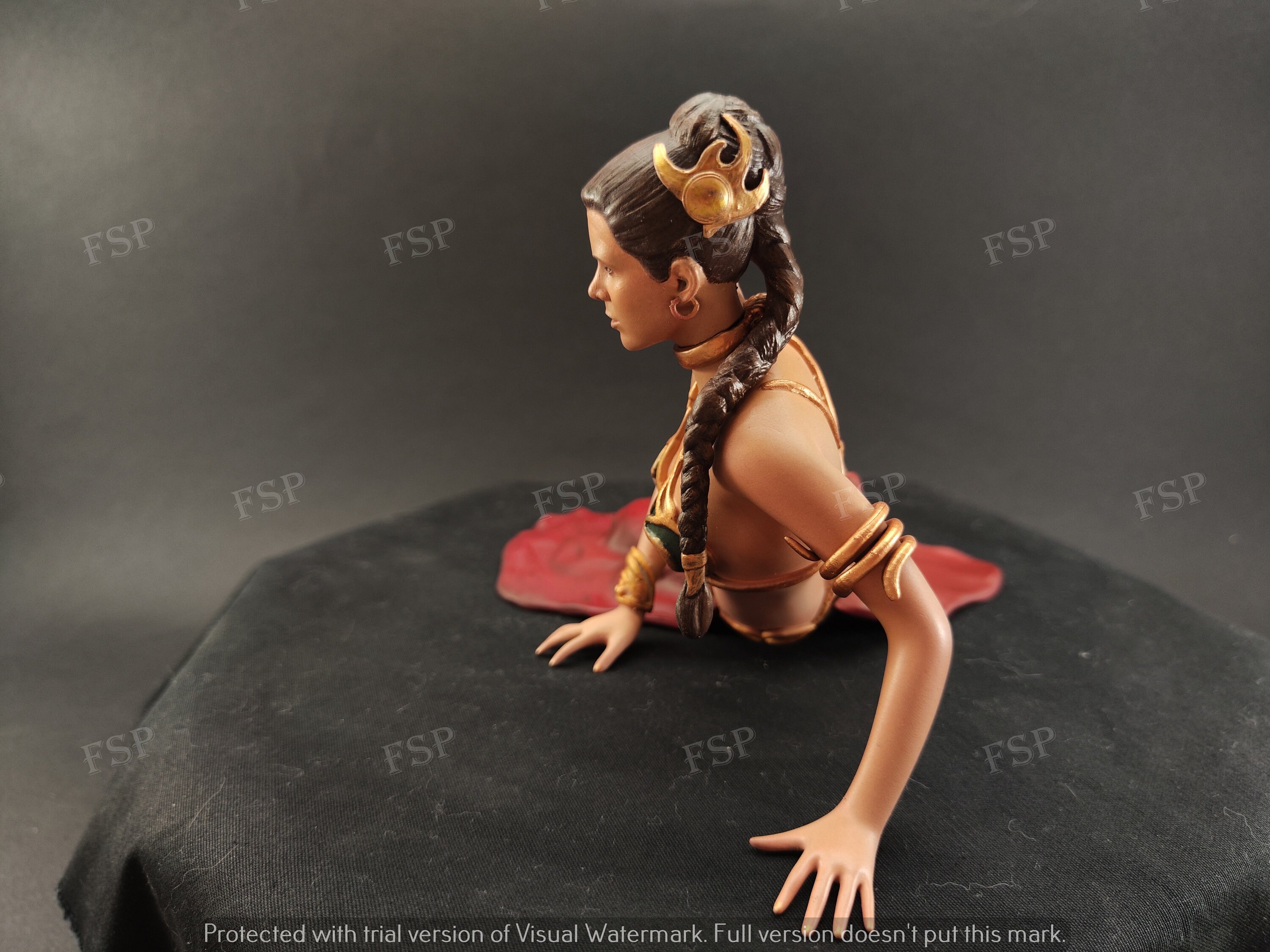 Princess Leia Star Wars 3D Printed and Hand Painted Figure - Etsy Singapore