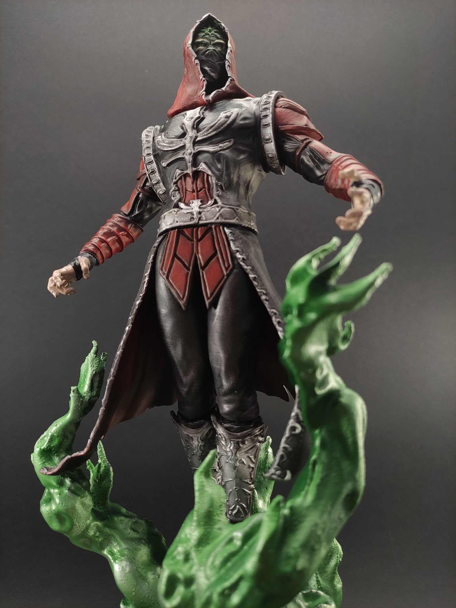 Ermac Mortal Kombat 3D Printed and Hand Painted Figure Etsy