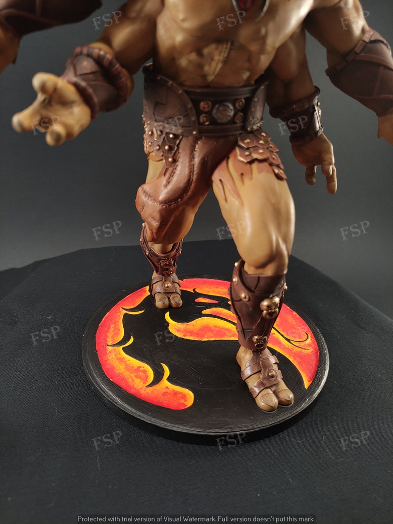 Goro Mortal Kombat 3D printed and hand painted figure image 10