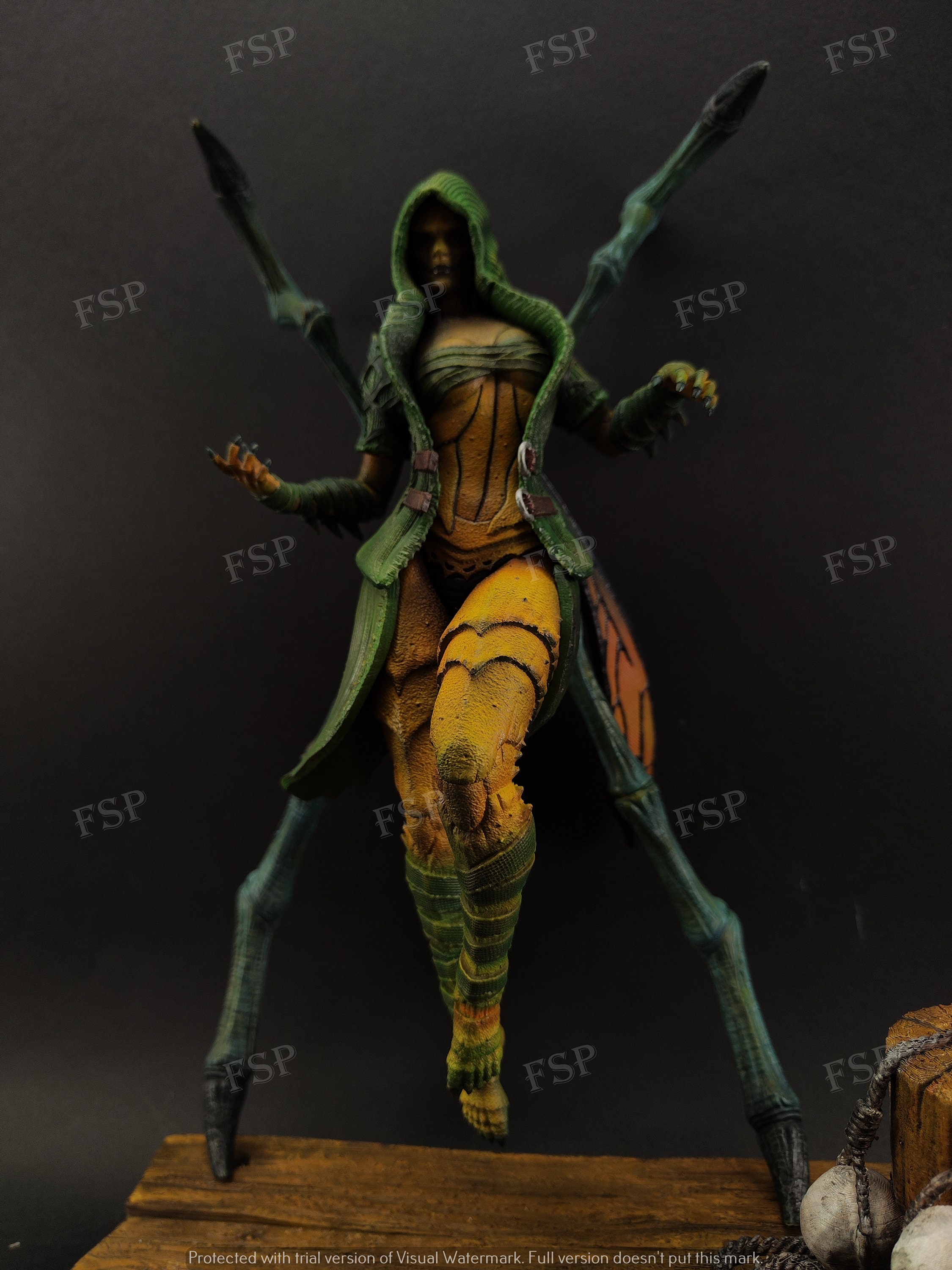 D'vorah Mortal Kombat 3D Printed and Hand Painted Figure - Etsy Denmark