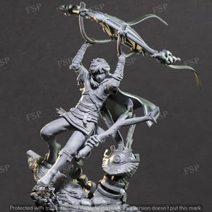 Link The Legend of Zelda Tears of the Kingdom 3D printed and hand painted figure
