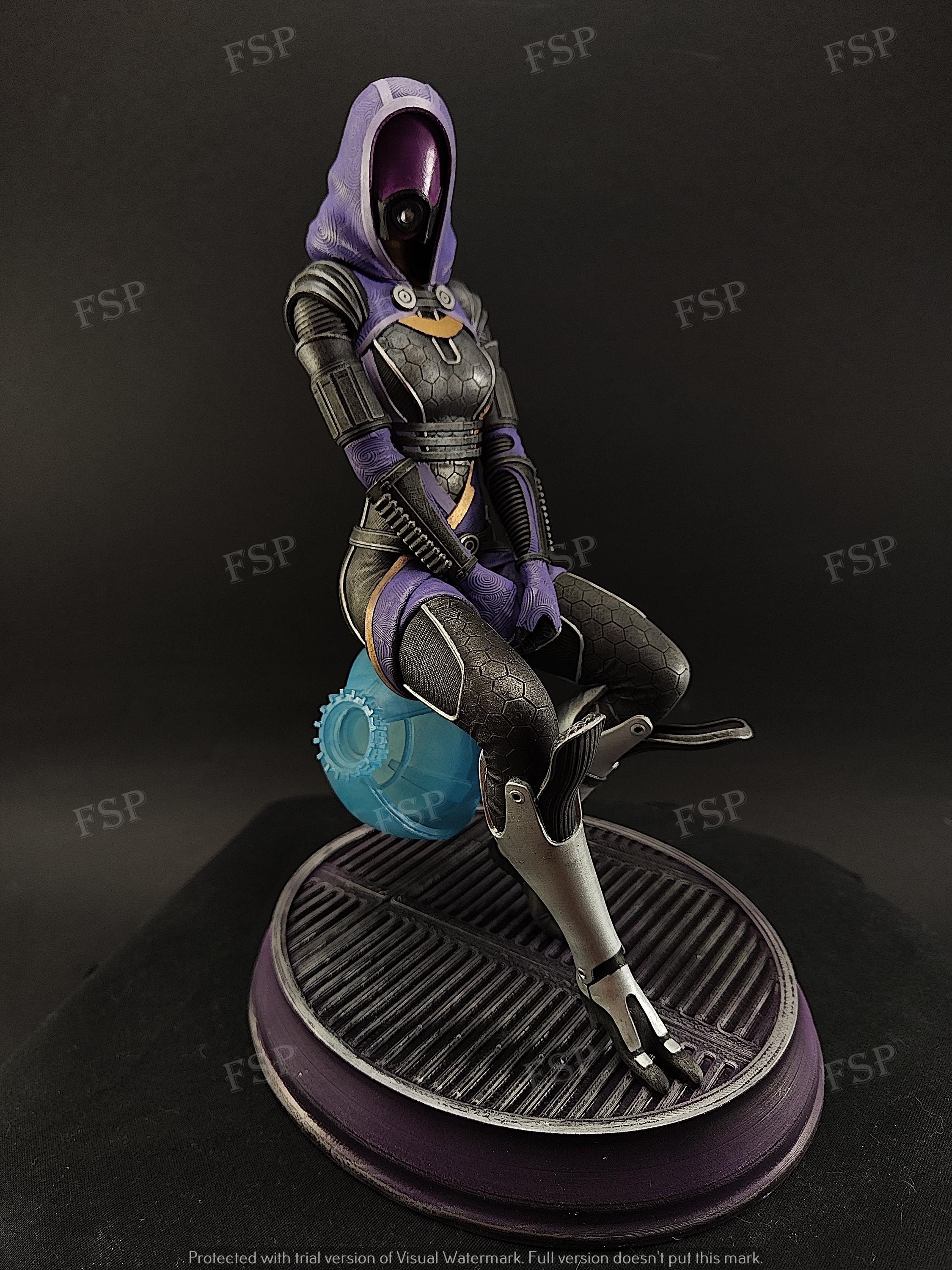 Tali zorah Mass Effect 3D Printed and Hand Painted Figure Unique Gift Statue Etsy Canada