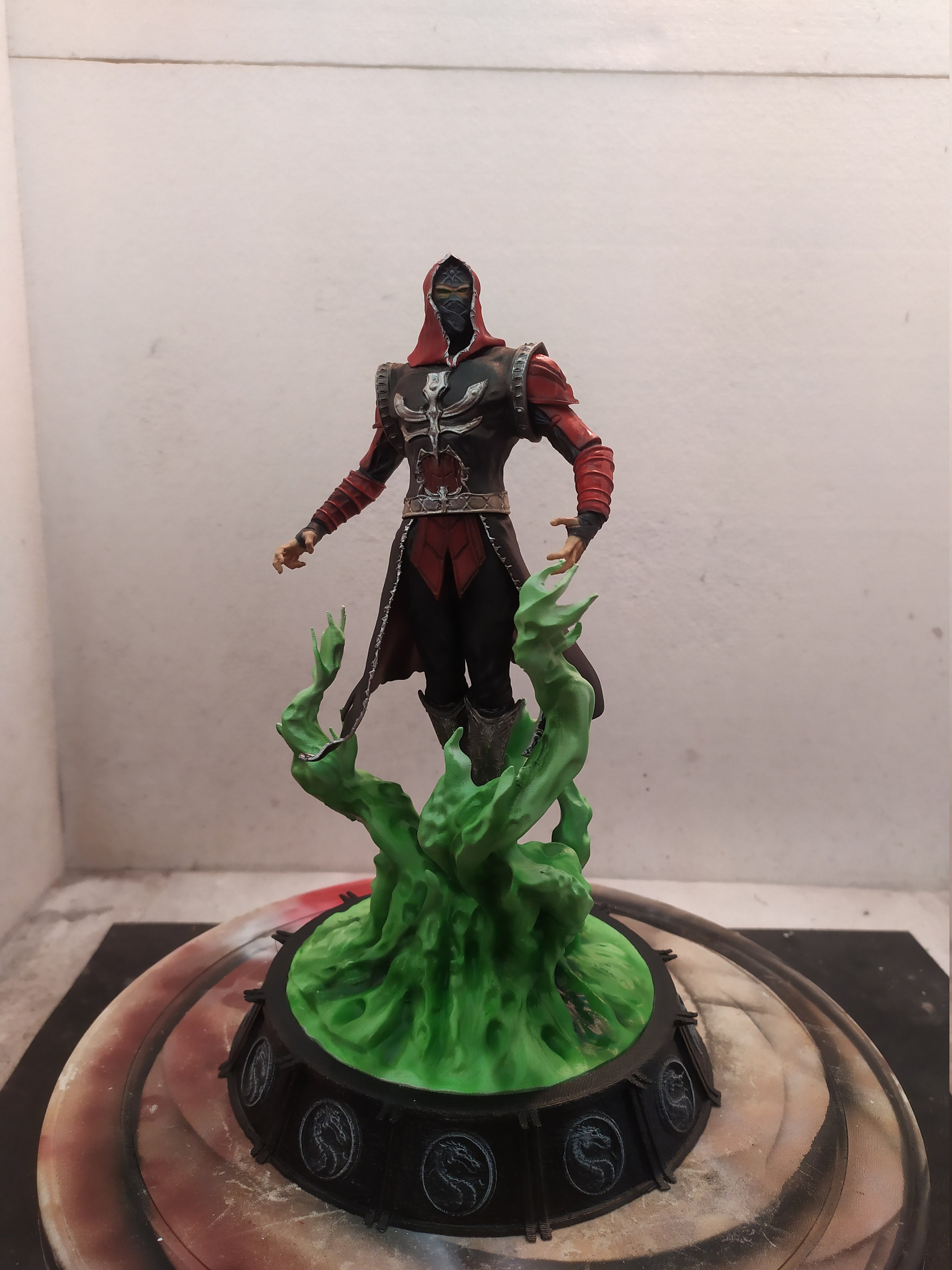 Ermac Mortal Kombat 3D Printed and Hand Painted Figure Etsy