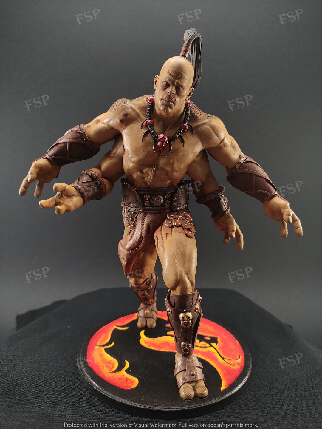 Mortal kombat 2024 goro statue