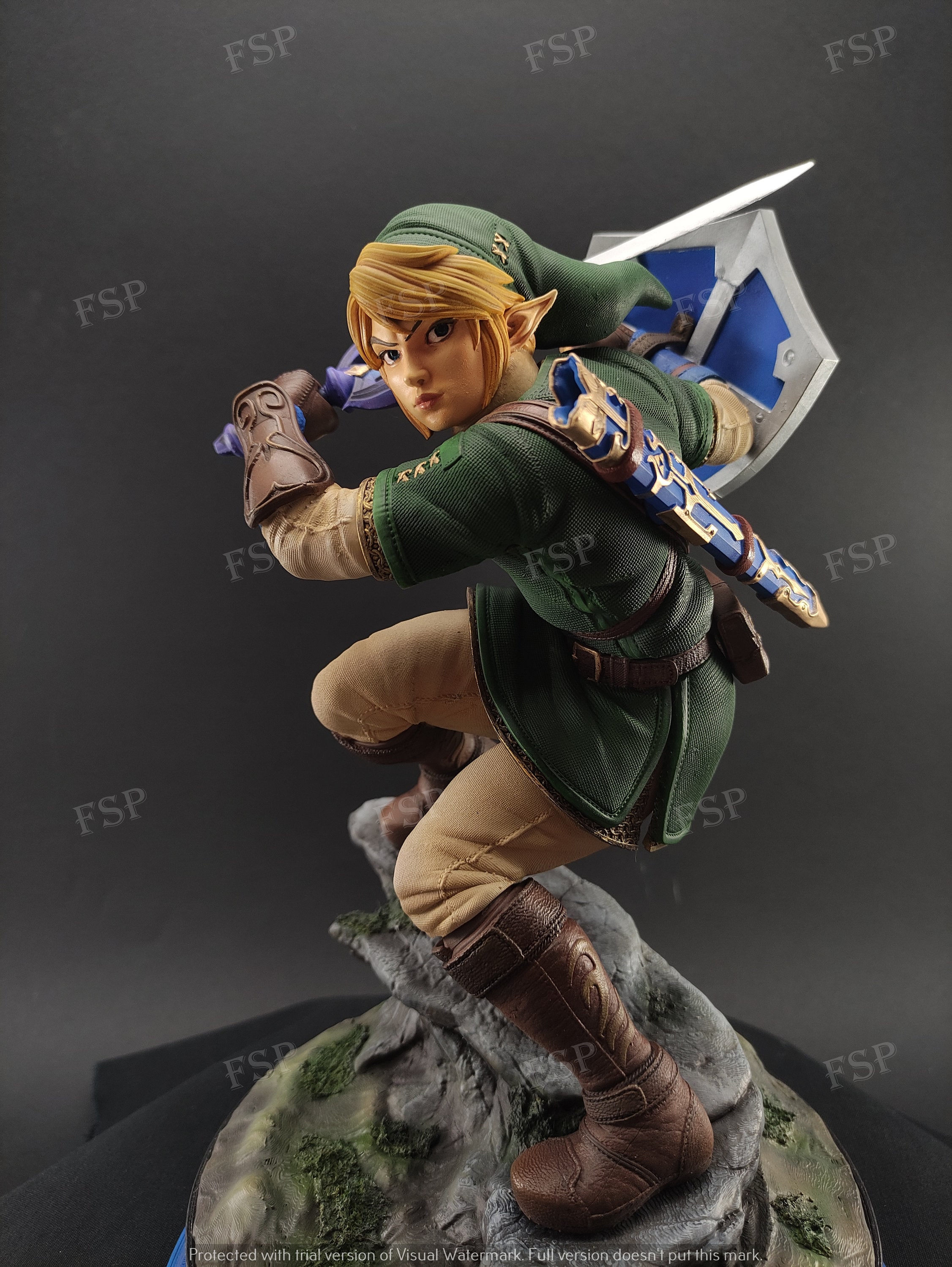 The legend of zelda link best sale figure