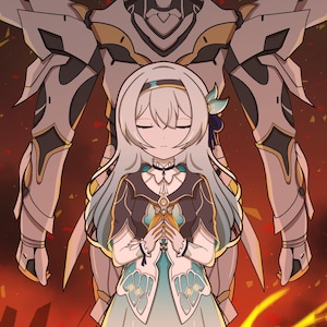 Honkai Star Rail Firefly & Sam Druck