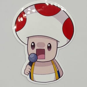 Singing Toad Sticker