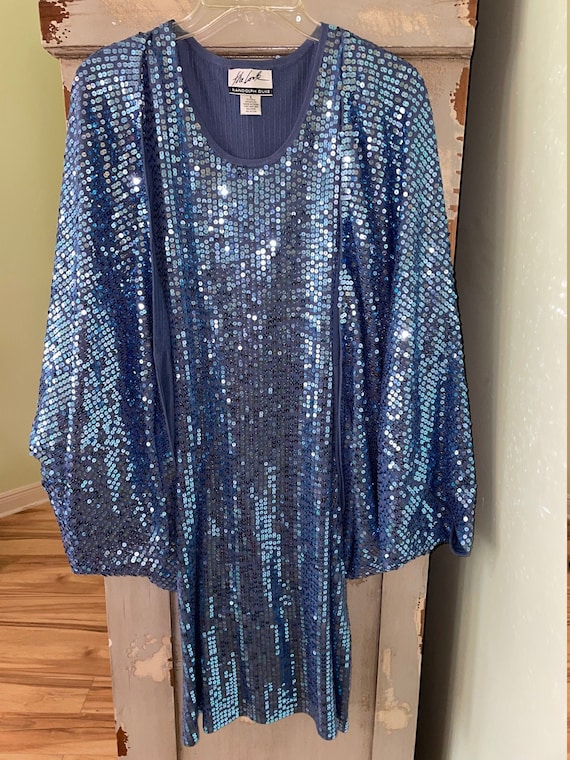 Vintage The Look by Randolph Duke Dress and Shawl 