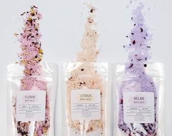 Fizzing Bath Salt Soak