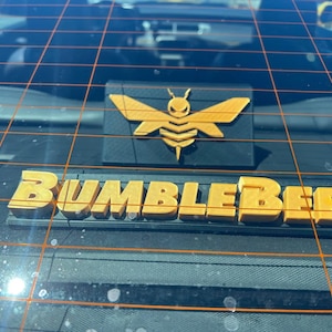 Transformers BumbleBee logo - Movie writing only