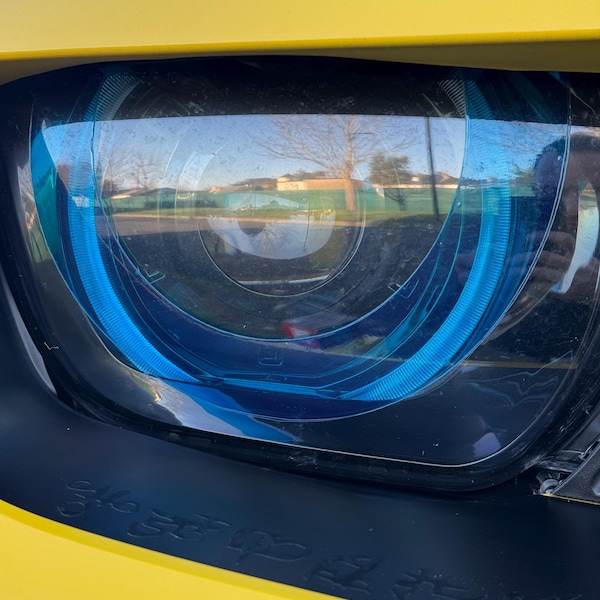 Transformers "Bumblebee Eyes" Xenon-strålkastarklistermärken - Set med 2