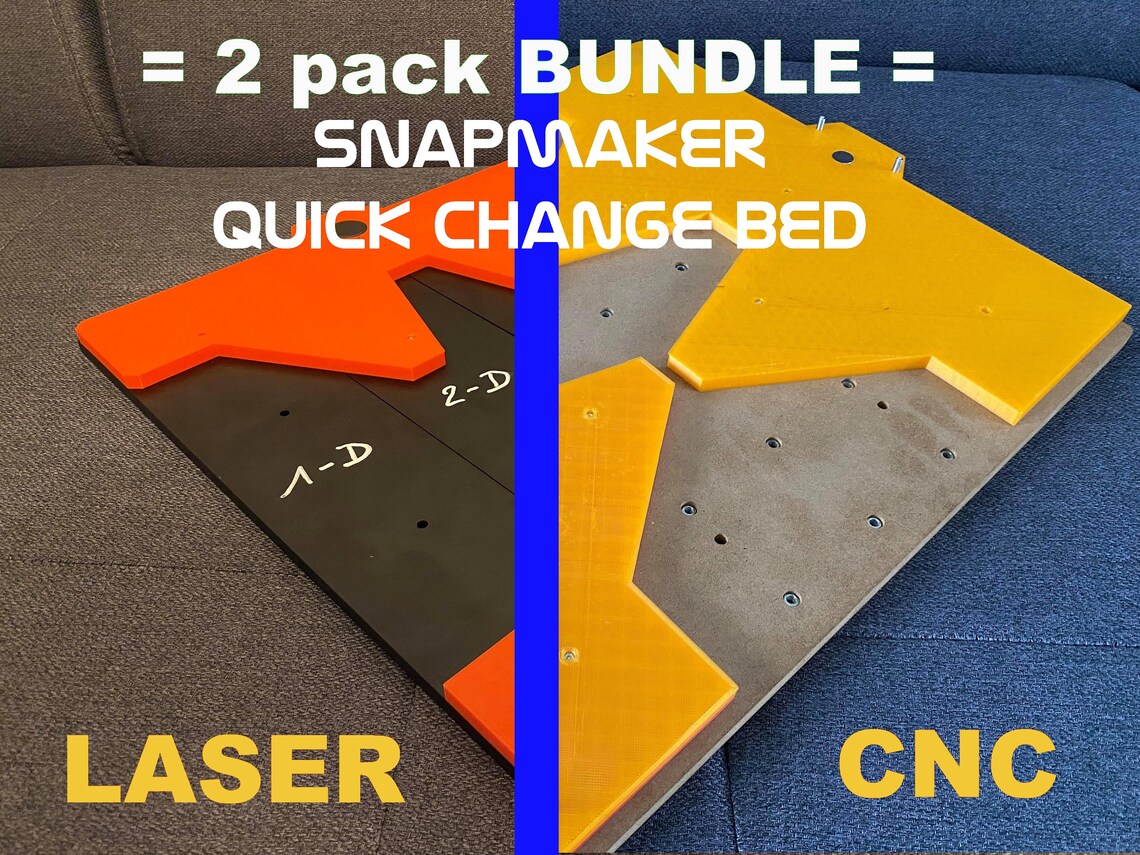 Bundle the ORIGINAL Quick Change Bed for Snapmaker A350 Etsy