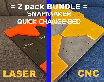 Bundle - The ORIGINAL Quick change bed for Snapmaker A350