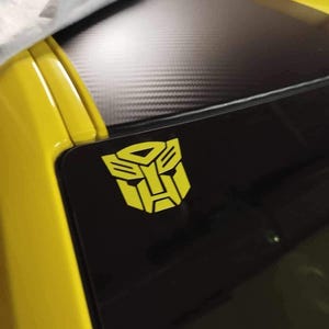 Transformers Autobots Windshield Stickers - Pack of 2