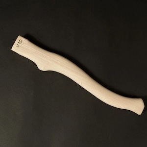 14,8 inch (370 mm) Replacement Axe Handle blank, hand Crafted , V10