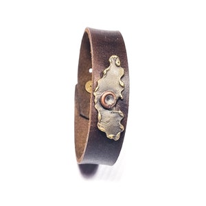 Handmade leather bracelet - Leather bracelet - Women&#39;s bracelet - Men&#39;s bracelet - Gift for him - Bracelet