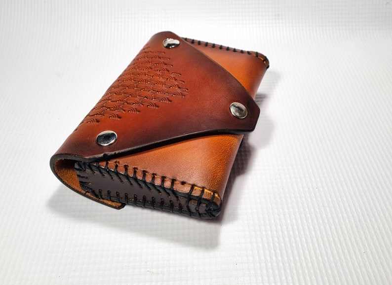 Leather Cartridge Case. Handmade Leather Cartridge Holder Etsy