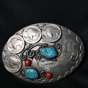 vintage belt buckle ,bufalo belt buckle