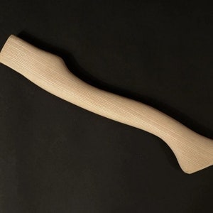 13,8 inch (345 mm) Replacement Axe Handle blank, hand Crafted , V28