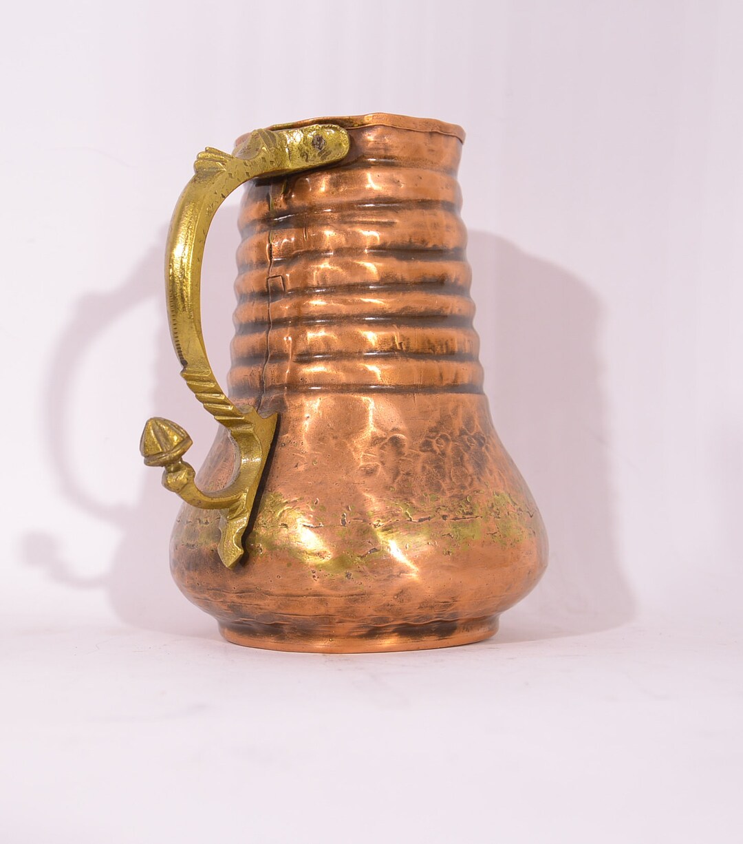 Vintage Turkish Copper Tea Mug Coffee Maker / Handmade Etsy