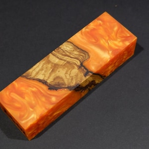 Hybrid Resin Wood block handle blank / pen blanks no 2502