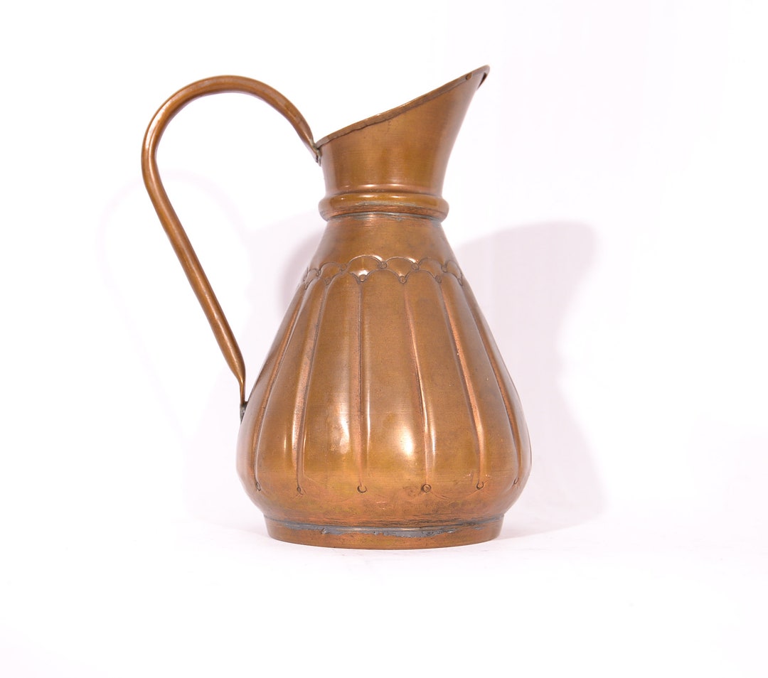 Handmade Copper Jug and Jug Water / Wine Jug Copper Jug Etsy