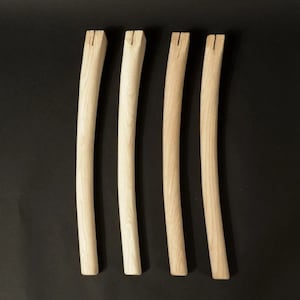 lot of 4 pcs 16 inch (400 mm) Replacement Axe Handle blank, hand Crafted V9