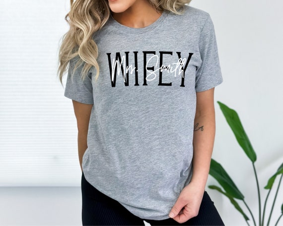 Future Wifey Wife Mrs Cute Wedding Bridal Party Gift T-Shirt Future Wifey Wife Mrs Cute Wedding Bridal Party Gift T-Shirt