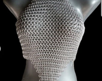 Medieval chainmail dress for women free size