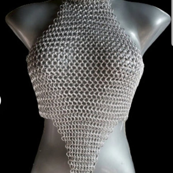 boohoo chainmail dress