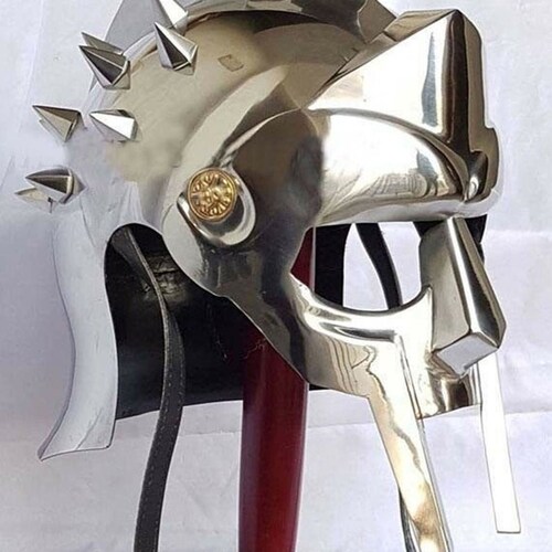 Roman Gladiator Armour Helmet Movie Replica deals Helmet Spartan Knight Helmet